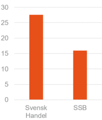 Svenskene beregner at nordmenn grensehandler for 28 milliarder kroner i 2019. Det er 72% høyere enn SSBs anslag for samme år.